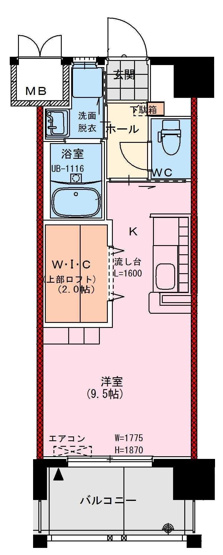【間取り】 | プレベントＮ | プレベントＮの間取り