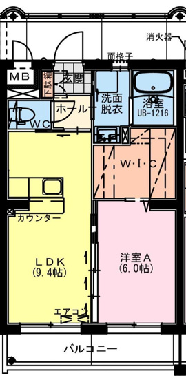 【間取り】 | Vivido arcobaleno（ビビッド アルコバレーノ） | Vivido arcobaleno（ビビッド アルコバレーノ）の間取り