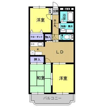 【間取り】 | ユーミースカイコート | ユーミースカイコートの間取り