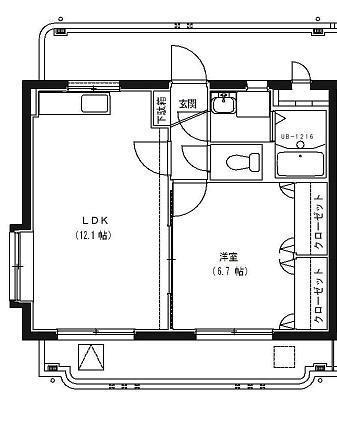 【間取り】 | ファーマ花山手 | 間取り図