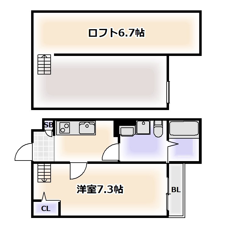 Il Castello(イル カステッロ)の間取り