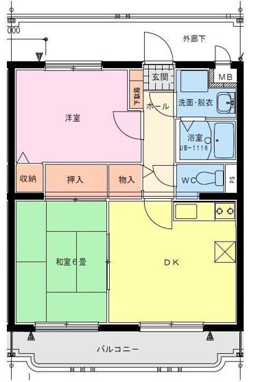 【間取り】 | サングリーン藤沢 | 間取り