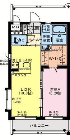 【間取り】 | Revel吉村 | Revel吉村の間取り