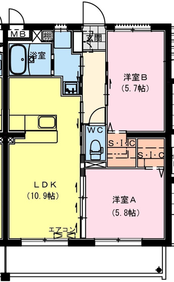 【間取り】 | （仮称)恒久南Tマンション | （仮称)恒久南Tマンションの間取り
