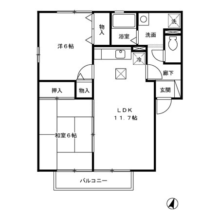 【間取り】 | ウィルモア･Y