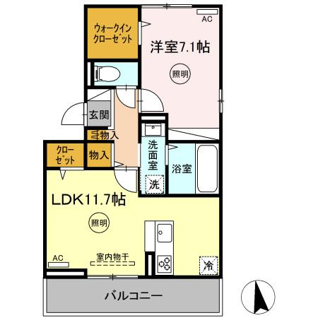 【間取り】 | ボヌールK