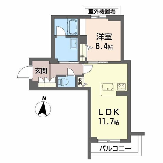 【間取り】 | クオリスタ神宮参道 | クオリスタ神宮参道 A0401号-12
