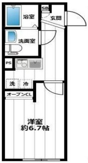 【間取り】 | Ｌａｔｉａｓ日暮里 | 間取りです。