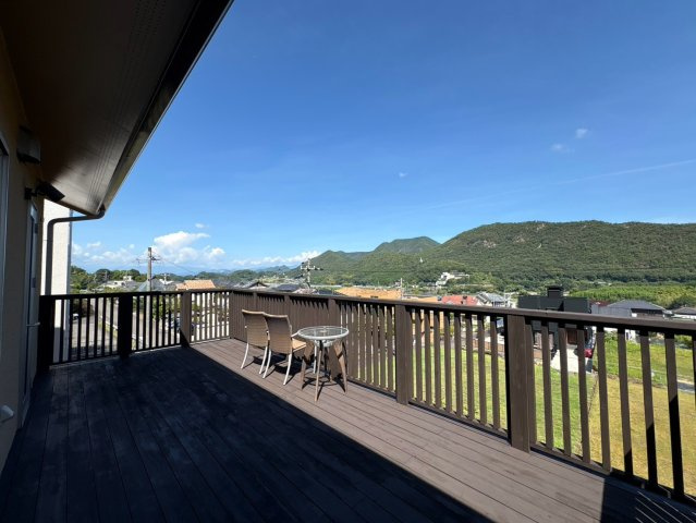 中古戸建　岐阜市日野北5丁目　平成21年築のバルコニー