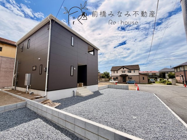 【新築】前橋市青柳町第28　９号棟(全10棟)　クレイドルガーデン　新築建売分譲の外観|きれいな外観です