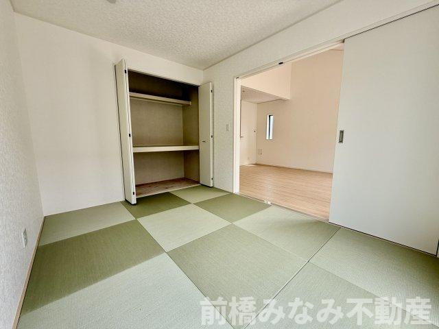 【新築平屋】前橋市青柳町第28　２号棟(全10棟)　クレイドルガーデン　新築建売分譲の和室|和室です