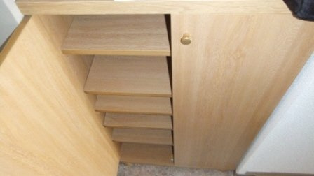 ジョイキャッスルの玄関|玄関には収納靴箱が御座います