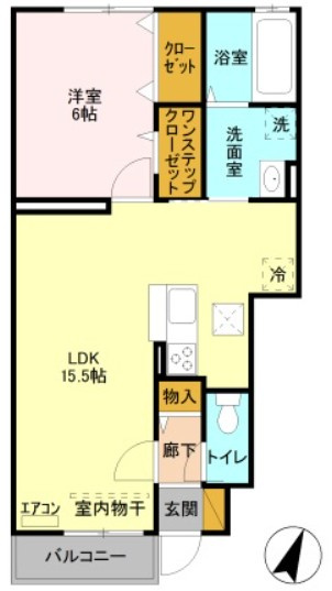 サンハイツの間取り