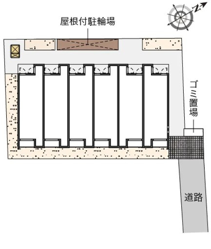 クレイノサンライズステージの区画図