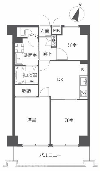 ヴェラハイツ亀戸文花ユーフォニアスの間取り|ドキドキの新生活も、安心してスタート。ぴったりの住まいを見つけませんか？クランディアが一緒に住まい選びをサポートします‼　まずは、お気軽にお問合せください　＃クランディア