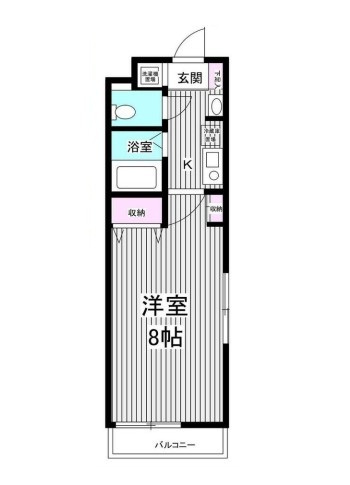 草加市氷川町のアパート
