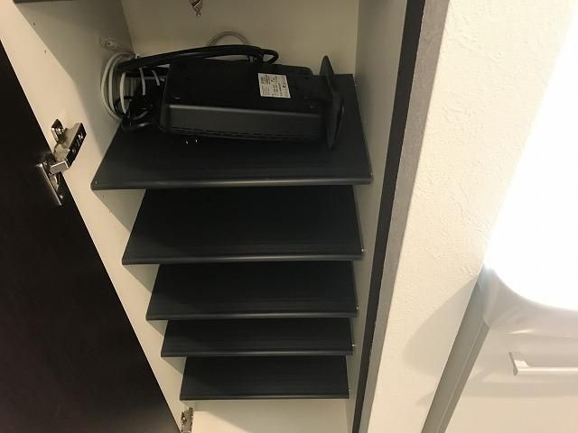 草加ハウスの収納