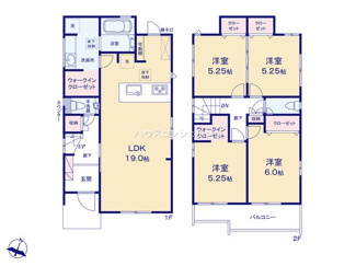 【間取り】 | 名古屋市緑区東神の倉１丁目2611【仲介手数料無料】新築一戸建て　5号棟