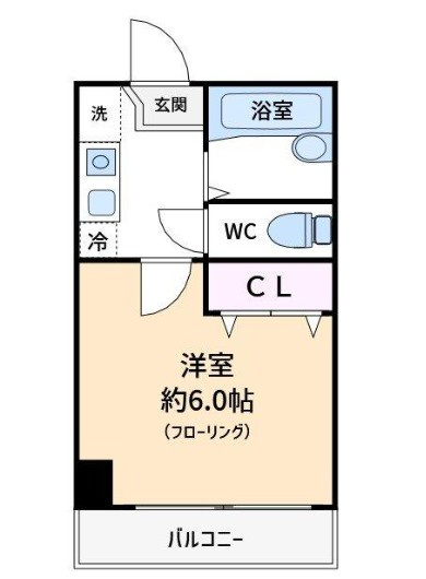 JC　EAST　2524の間取り