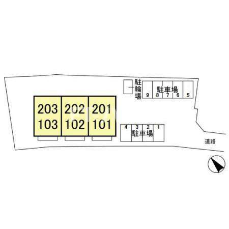 ドゥー・ルガールの区画図