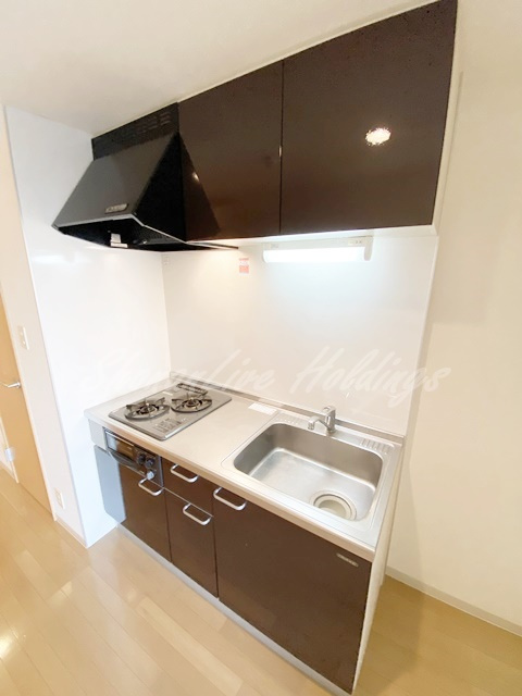 藤沢市辻堂神台２丁目の賃貸マンションのキッチン|ガス2口コンロ♪