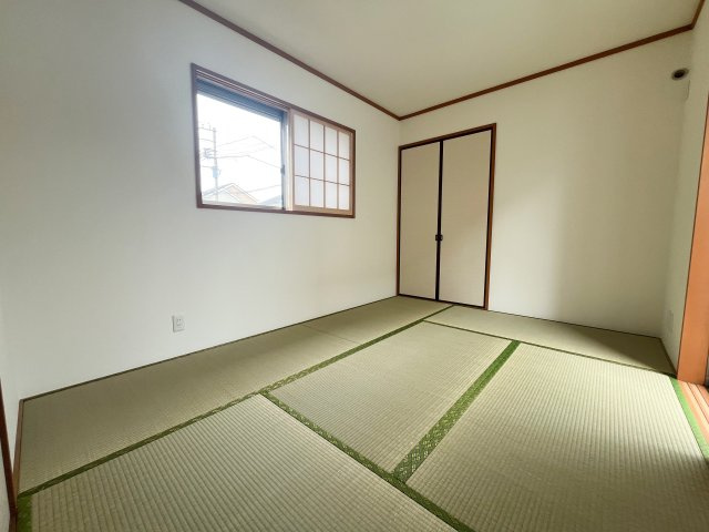 入間市狭山台1丁目中古戸建の和室|【6帖和室】和室は1部屋あると来客用などにも活用でき便利です！