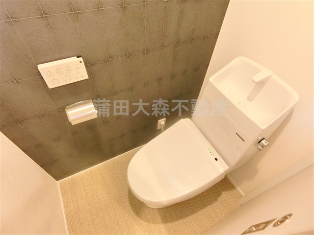 K-house西蒲田のトイレ|温水洗浄便座付きのトイレ