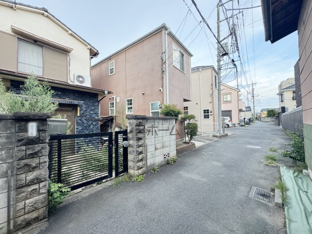 所沢市金山町・全1区画　建築条件なし土地　～整形地～の前面道路含む現地写真|現地写真