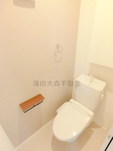 イリス糀谷のトイレ|温水洗浄便座付きのトイレ