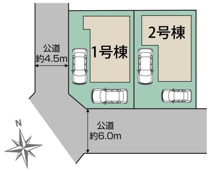 八千代市八千代台西１０丁目の区画図