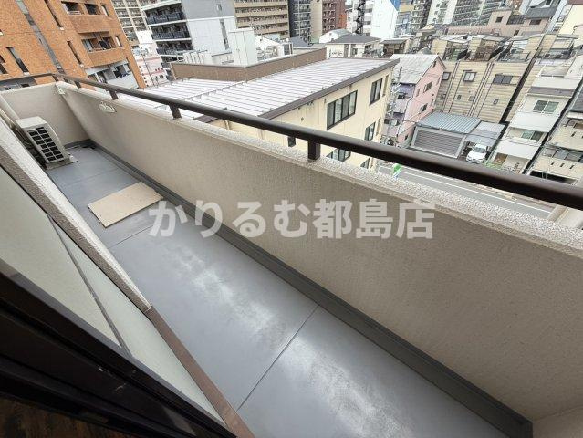 メゾンドシュクレのバルコニー