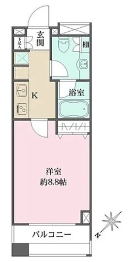 【間取り】 | 西新宿VIP ROYAL
