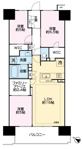 つくばグランヴィラの間取り