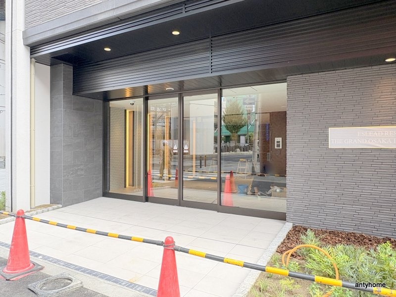 エスリードレジデンスザ・グラン大阪福島アクシス　仲介手数料無料のエントランス