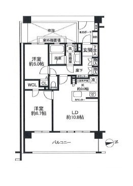 アンビシャスプラザ坂戸の間取り