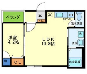 サンクレールKの間取り