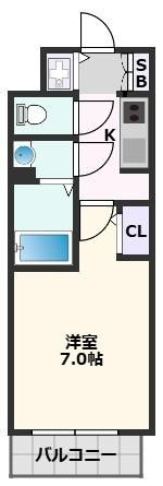 【間取り】 | S-RESIDENCE上新庄ascent