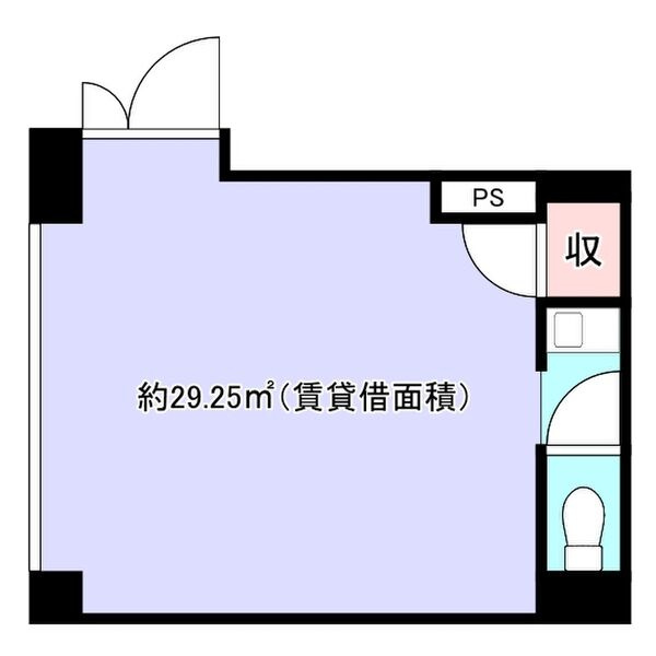 豊中市曽根東町６丁目の店舗事務所の間取り