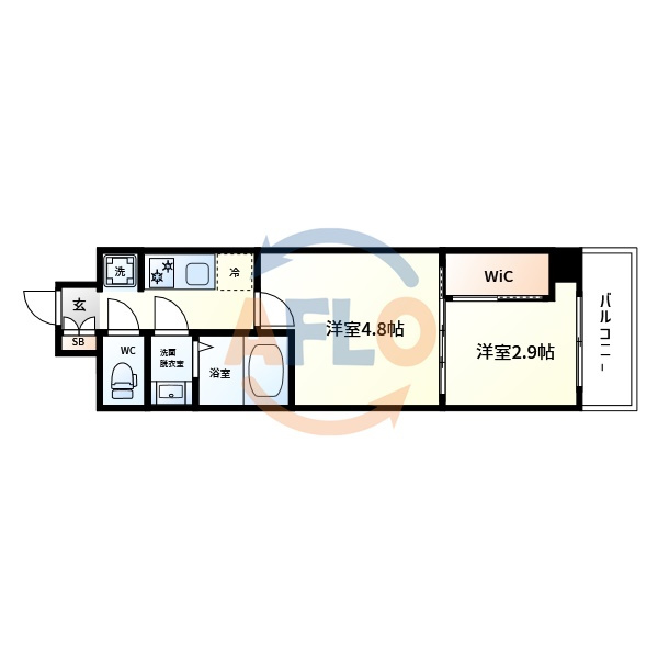 セレニテ難波グランデシュッドの間取り|セレニテ難波グランデシュッド　間取り