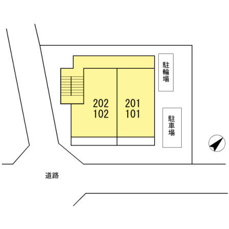 マックリーンコート相模の区画図