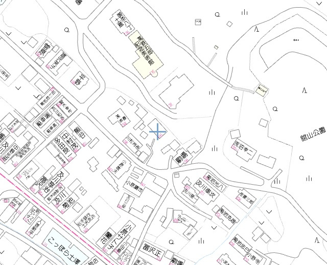 花巻市東和町土沢5区195の地図