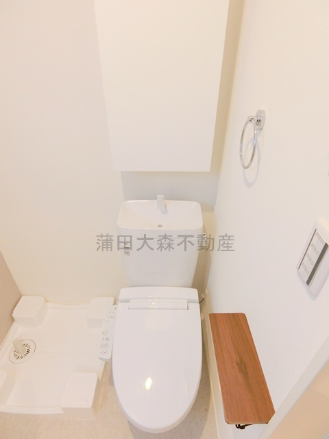 イリス糀谷のトイレ|温水洗浄便座付きのトイレ