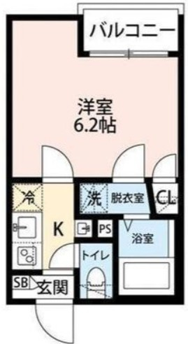グランクオール千川の間取り|間取りです。