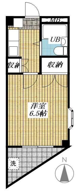 土方マンションの間取り