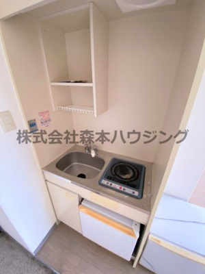 【キッチン】 | 　スリーフィールド | コンパクトなキッチンで掃除もラクラク