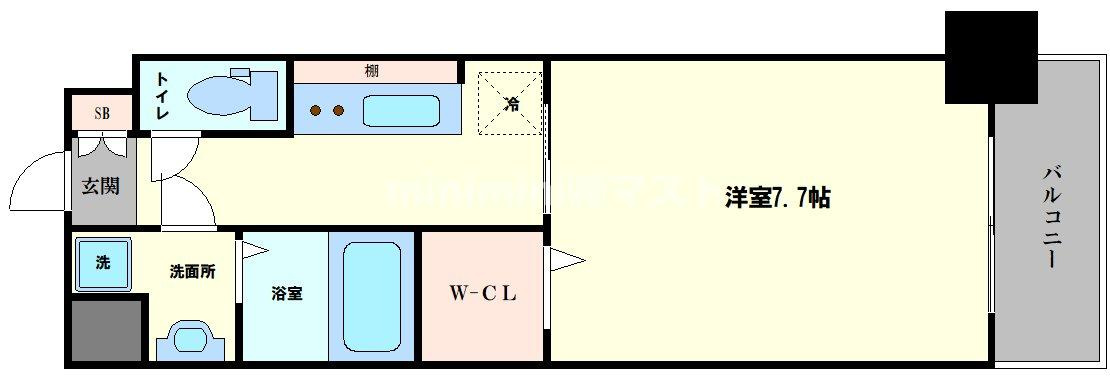 ミラージュパレス新梅田Ｒｉｏの間取り