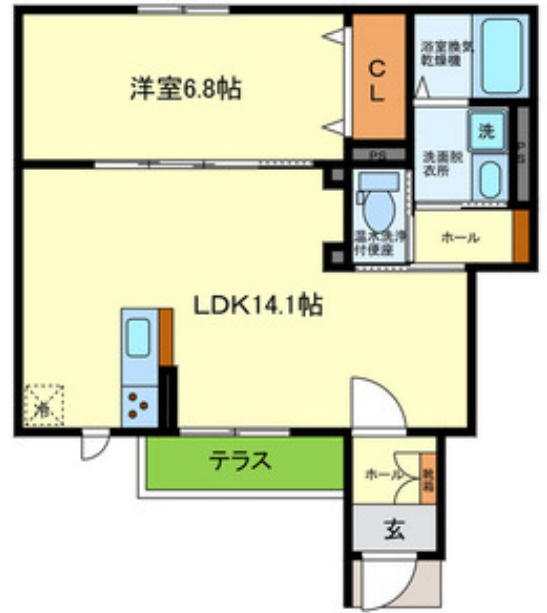 girasole(ひまわり)の間取り