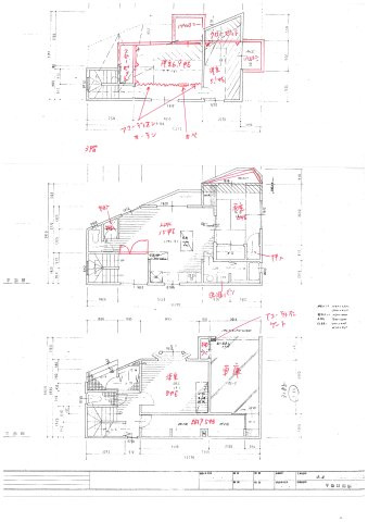 豊中市夕日丘二丁目戸建の間取り|間取図です！