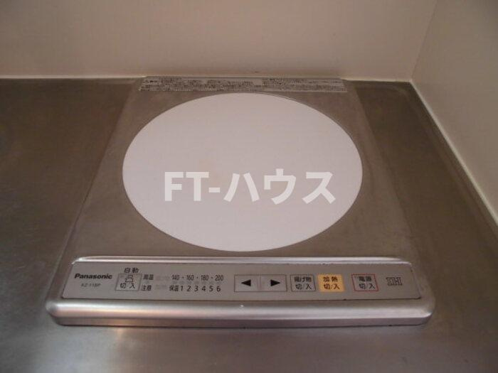 ピュアパレス 壱番館のキッチン|ＩＨシステムキッチン