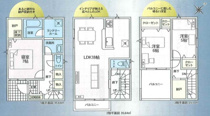 名古屋市天白区池場1丁目520【仲介手数料無料】新築一戸建て　1号棟の画像